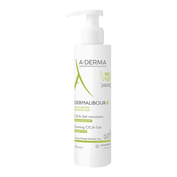 A-DERMA DERMALIBOUR+ FOAMING CICA-GEL (200 ML)