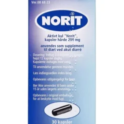 AKTIVT KUL "NORIT" 200 MG 30 STK