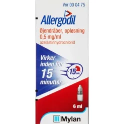 ALLERGODIL 0,05% ØJENDRÅBER