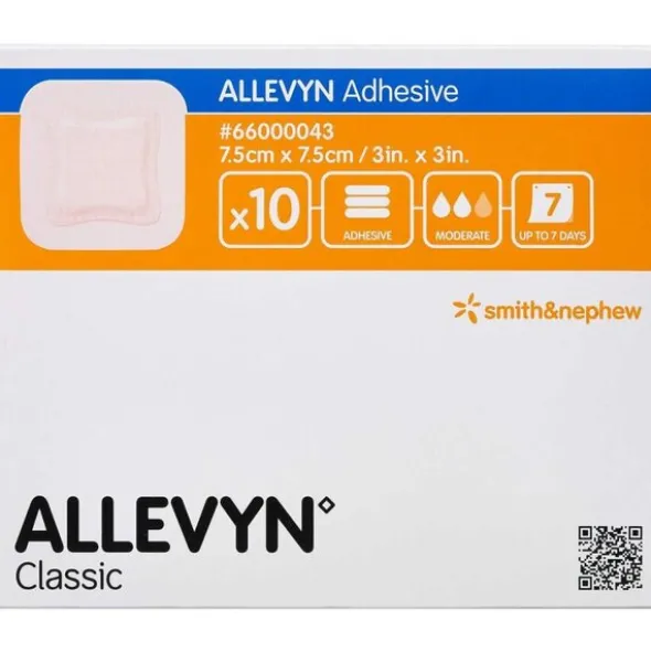 ALLEVYN ADHESIVE SKUMBANDAGE (7,5 CM)