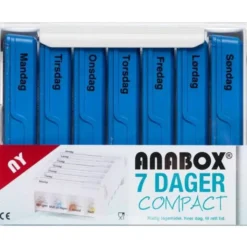 ANABOX 7 DAGE COMPACT (TURKIS)