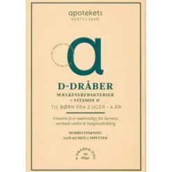 APOTEKETS D-DRÅBER M. MÆLKESYR
