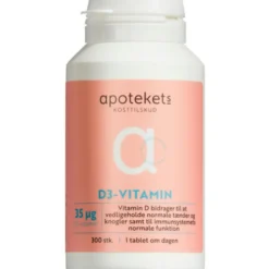 APOTEKETS D3 VITAMIN 35 UG