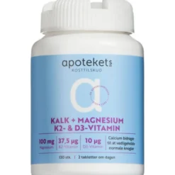 APOTEKETS KALK+MG+K2+D