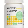 APOVIT C-VITAMIN TABLETTER 80 MG (250 STK)
