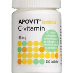 APOVIT C-VITAMIN TABLETTER 80 MG (250 STK)
