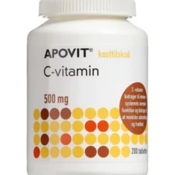 APOVIT C-VITAMIN TABLETTER 500 MG (200 STK)