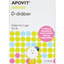 APOVIT D-DRÅBER (2X10 ML)