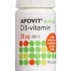 APOVIT D3-VITAMIN TABLETTER (20 MIKG) 200 STK
