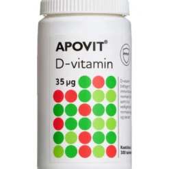 APOVIT D3-VITAMIN TABLETTER (35 MIKG) 300 STK