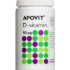 APOVIT D3-VITAMIN TABLETTER (50 MIKG) 200 STK