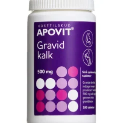 APOVIT GRAVID KALK TABLETTER