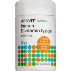 APOVIT IMMUN D-VITAMIN TYGGE (25 µG)