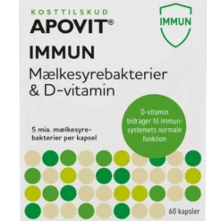 APOVIT IMMUN MÆLKESYREBAKTERIE