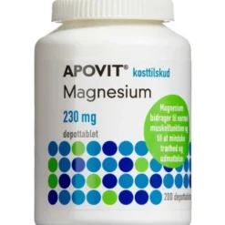 APOVIT MAGNESIUM DEPOTTABLETTER (200 STK)