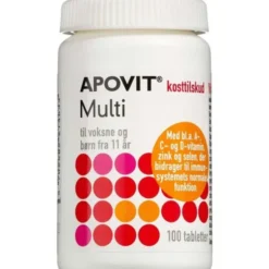 APOVIT MULTI TABLETTER (100 STK)