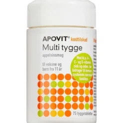 APOVIT MULTI TYGGE APPELSIN (75 STK)