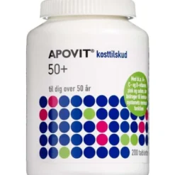 APOVIT 50+ MULTIVITAMINER (200 STK)