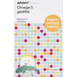 APOVIT OMEGA-3 GELÉFISK