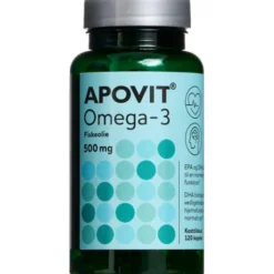 APOVIT OMEGA-3 KAPSLER 500 MG (120 STK)