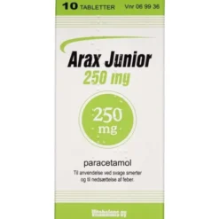 ARAX JUNIOR 250 MG 10 STK