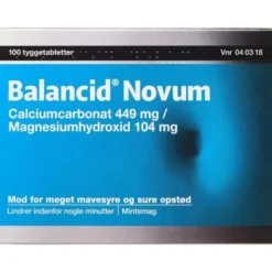 BALANCID NOVUM 100 STK
