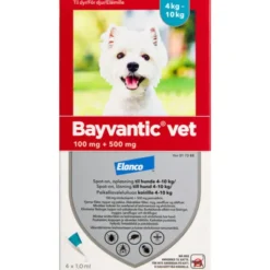 BAYVANTIC VET. OPLØSNING HUNDE 4-10 KG