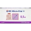 BD MICRO-FINE+ INSULINSPRØJTE 0,50 ML / 30G
