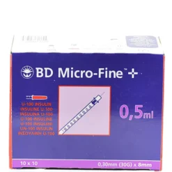 BD MICRO-FINE+ INSULINSPRØJTE 0,50 ML / 30G