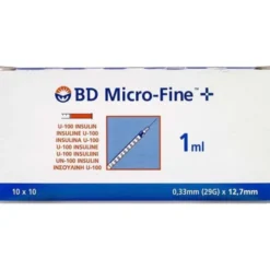 BD MICRO-FINE+ INSULINSPRØJTE 1 ML / 29G