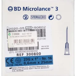 BD MICROLANCE 3 (23G) KANYLER