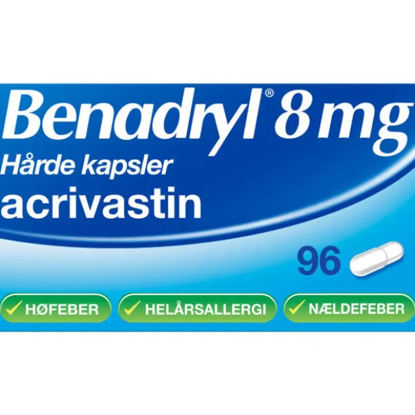 BENADRYL 8 MG 96 STK
