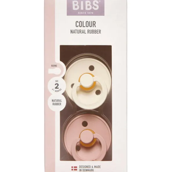 BIBS COLOUR STR2 IVORY/BLUSH