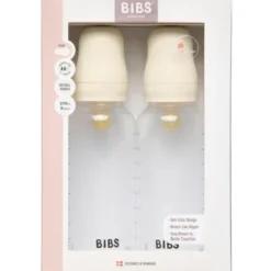 BIBS SUTTEFLASKE IVORY 2STK