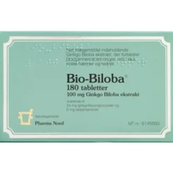 BIO-BILOBA TABLETTER 180 STK