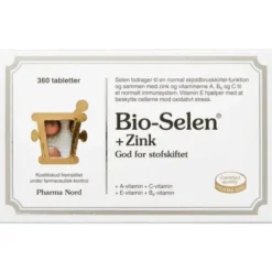 BIO-SELEN + ZINK TABLETTER (360 STK)