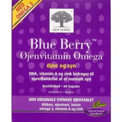 BLUE BERRY OMEGA 3 KAPSLER