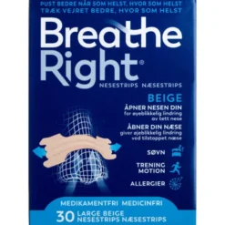 BREATHE RIGHT NÆSESTRIPS (ORIGINAL - LARGE)