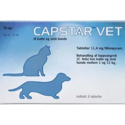 CAPSTAR VET (TIL KATTE OG SMÅ HUNDE)