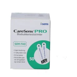 CARESENS PRO TESTSTRIMLER