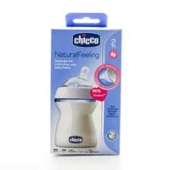 CHICCO NATURALFEELING SUTTEFLASKE 2M+