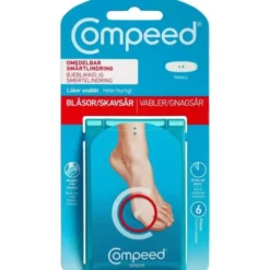 COMPEED VABELPLASTRE S (2X 6 CM)