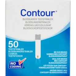 CONTOUR TESTSTRIMLER