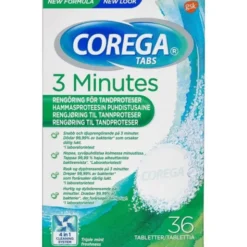 COREGA TABS 3 MINUTES