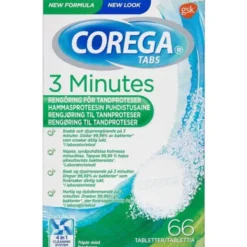 COREGA TABS 3 MINUTES