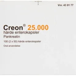 CREON LIPASE (AB) 25.000 EP-E