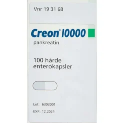 CREON(OR) LIPASE 10.000 EP-E
