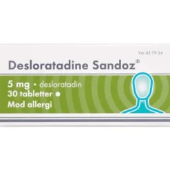 DESLORATADINE "SANDOZ" 5 MG 30 STK