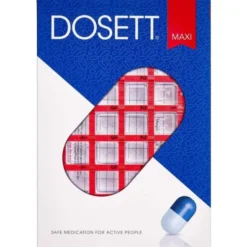 DOSETT MAXI MEDICINDOSERINGSÆSKE