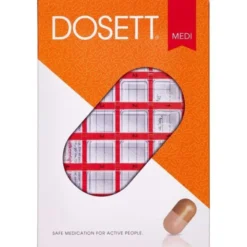 DOSETT MIDI MEDICINDOSERINGSÆSKE